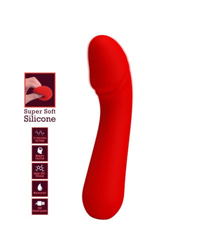 VIBRADOR PUNTO G SUPER BLANDO – CETUS